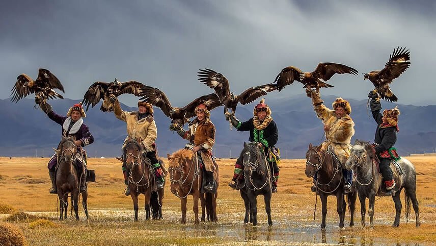 Mongolia’s Golden Eagle Festival & Kazakhstan