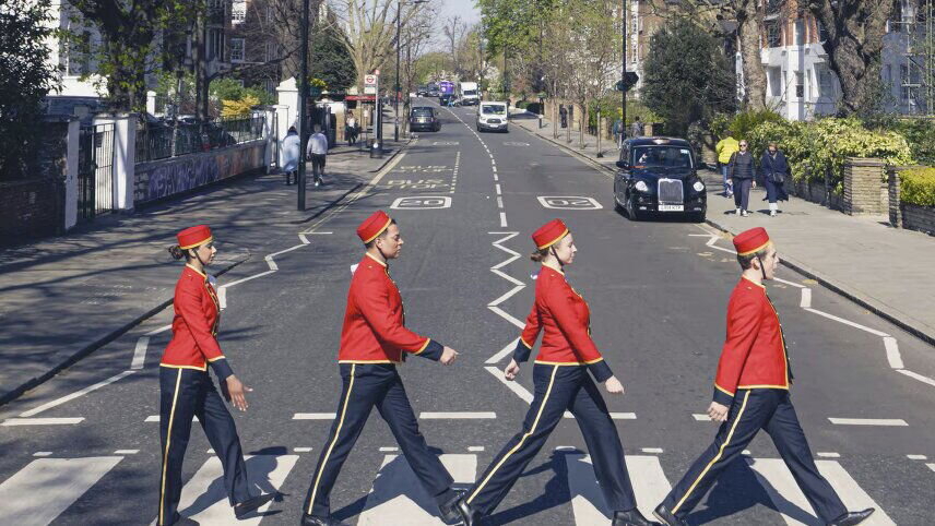 Abbey Road At Sea