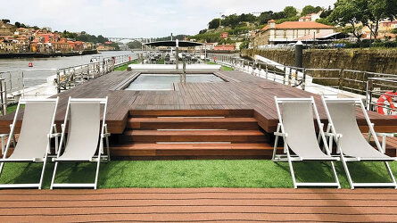 Sun Deck Life on the Douro