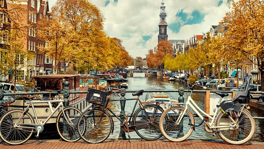 Cycling from Amsterdam