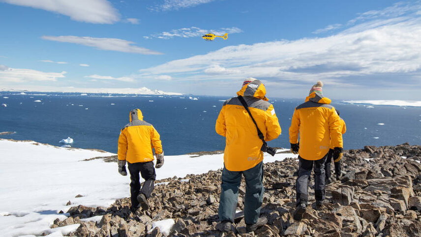 Antarctica by Helicopter: Crossing the Circle & the Peninsula