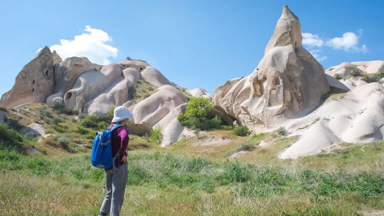 Walking in Cappadocia