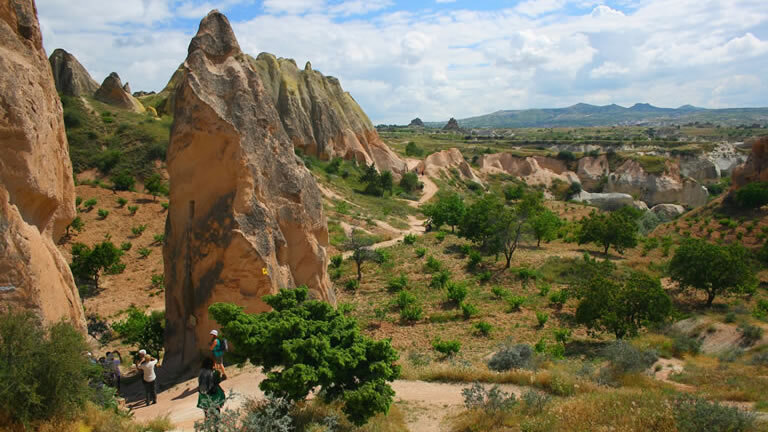 Walking in Cappadocia