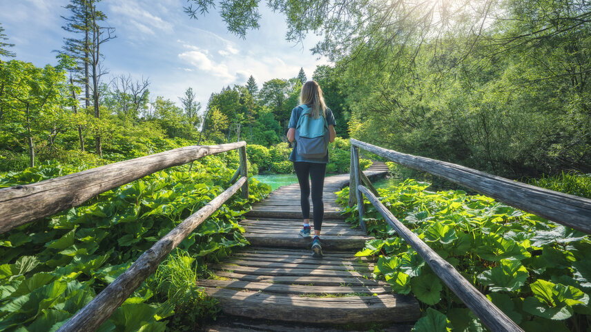Walking North Croatia's Islands & Lakes