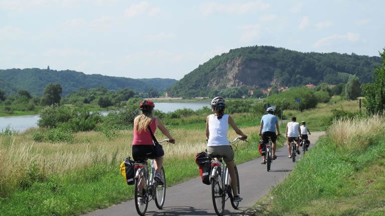 Cycling the Elbe Valley