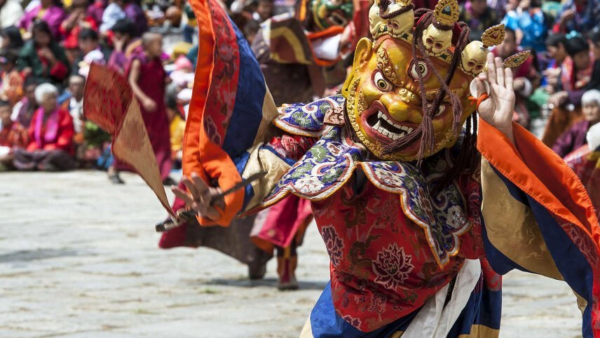 Festivals of Bhutan (Black Crane Festival)