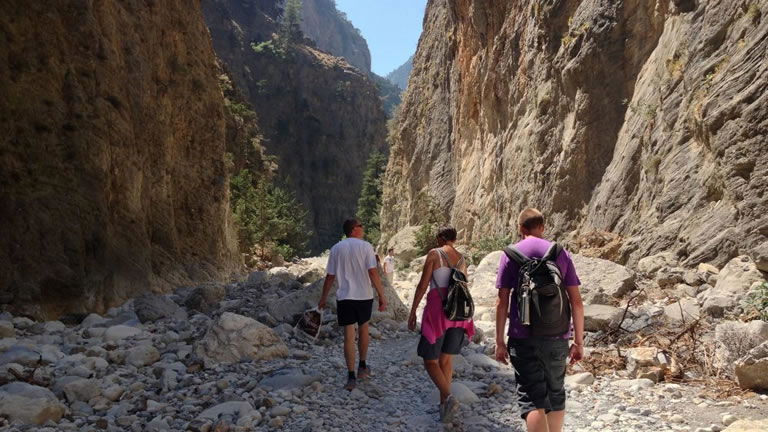 Walking Samaria Gorge with Explore