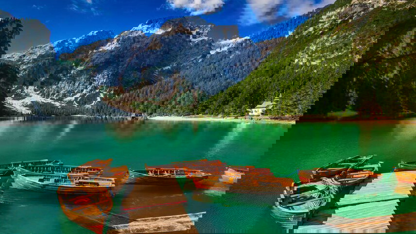 Hiking in the Dolomites