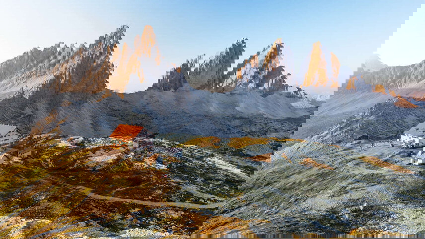 Hiking in the Dolomites