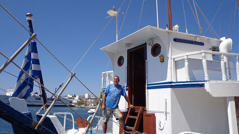 Family Greek Coast Caique Cruise