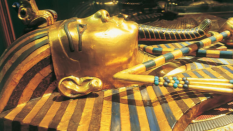 Family Egyptian Sphinx, Pyramids & Nile River