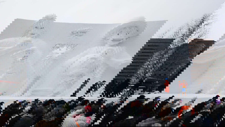 Japan Sapporo Snow Festival