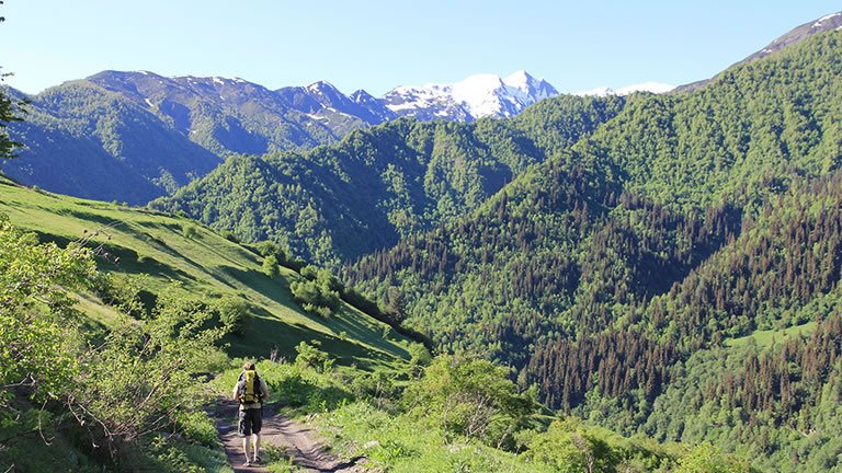 Hiking in the Georgian Caucasus