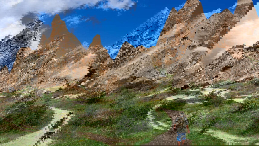 Walking in Cappadocia