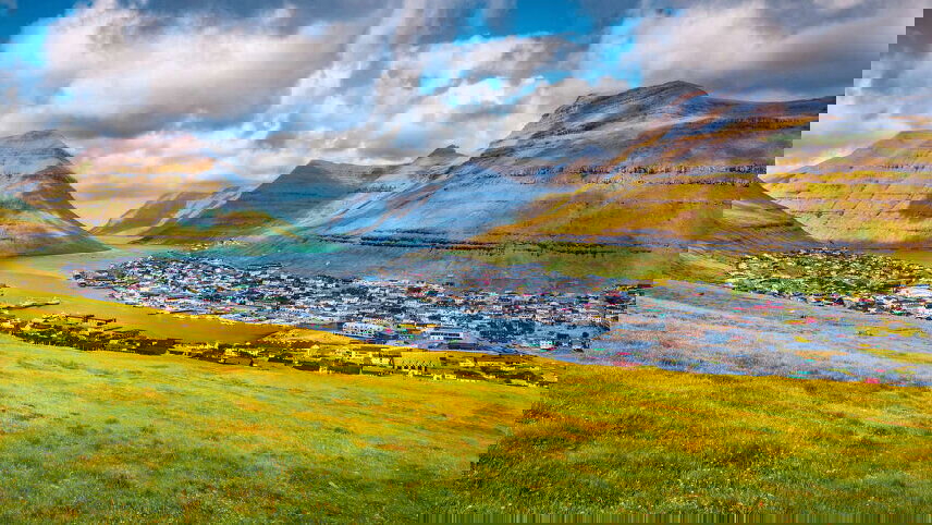 Walking in the Faroe Islands