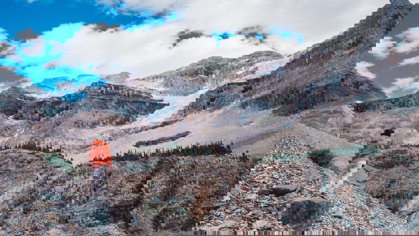 Walking in the Canadian Rockies