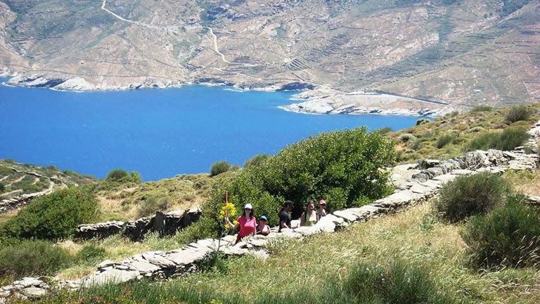 Walking the Andros Route with Explore