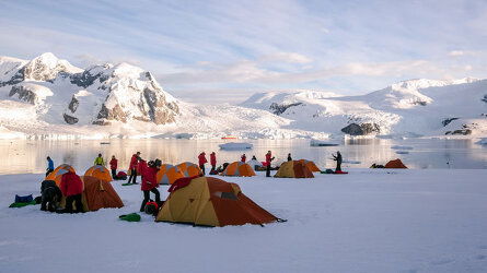 Camp under the Polar Sky