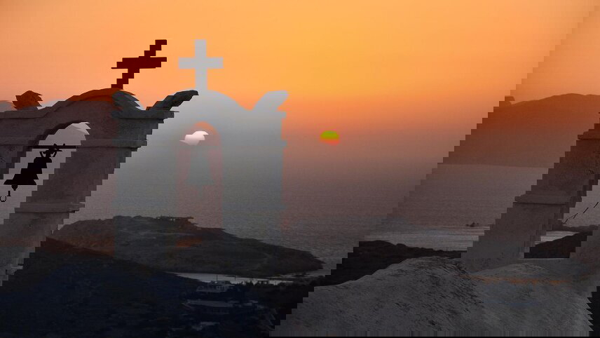 Greek Island Hopping: Paros, Ios & Santorini Sunsets