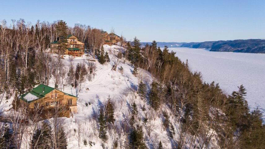 Northern Quebec: Winter Lodge Escape