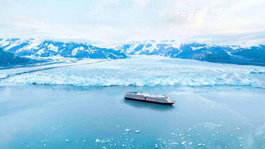 Hubbard Glacier, Alaska with Holland America