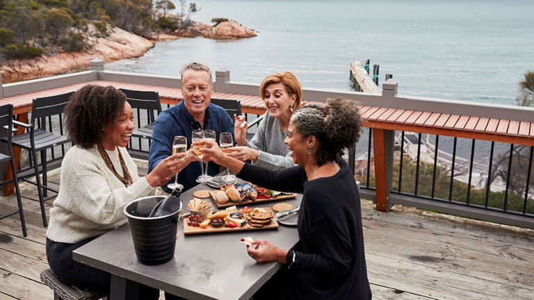 Wining and Dining with Insight Vacations at Freycinet Lodge, Tasmania Wining and Dining with Insight Vacations at Freycinet Lodge, Tasmania