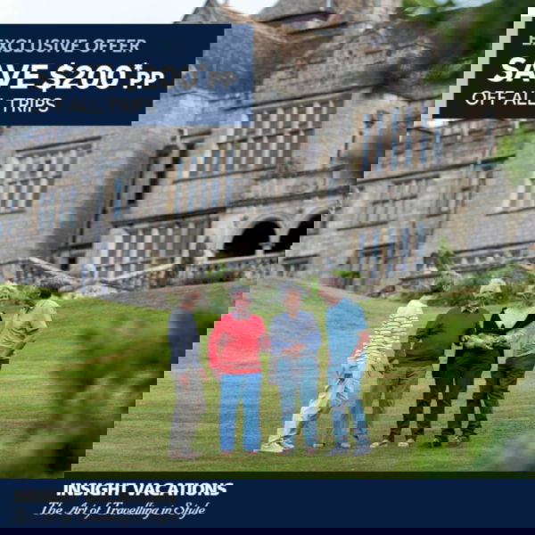 Don't Miss Insight Vacations' Limited Time Exclusive Offer