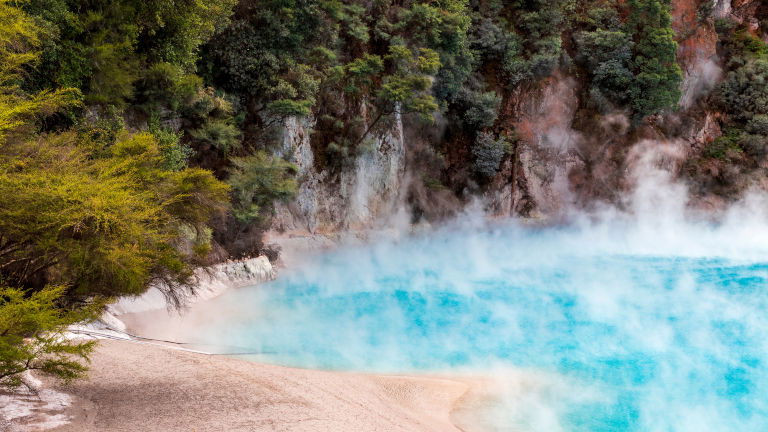 Hot Springs, Waimangu Volcanic Valley Hot Springs, Waimangu Volcanic Valley