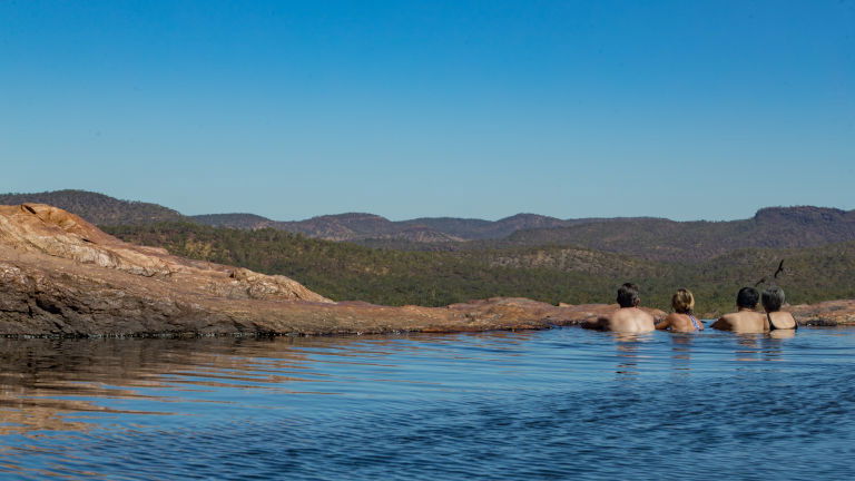  Gunlom Falls swimming with Inspiring Journeys