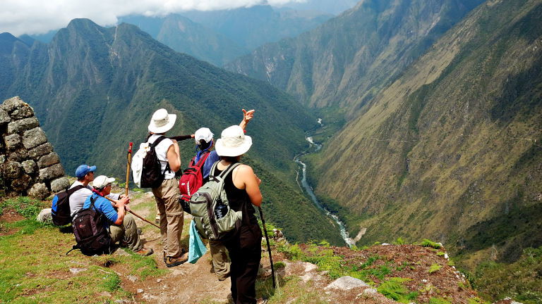 Group on Inca Trail, Peru