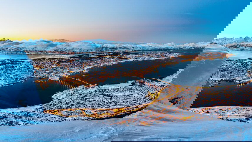 Northern Scandinavia in Winter