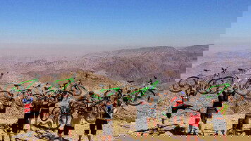9 Day Cycle Jordan: Petra, Wadi Rum & the Dead Sea (Intrepid)