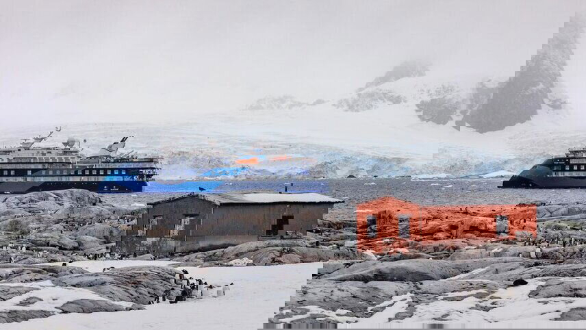 Crossing the Antarctic Circle (Ocean Victory)