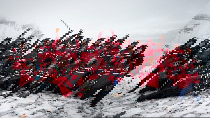 New Year's Antarctic Circle Crossing (Ocean Victory)