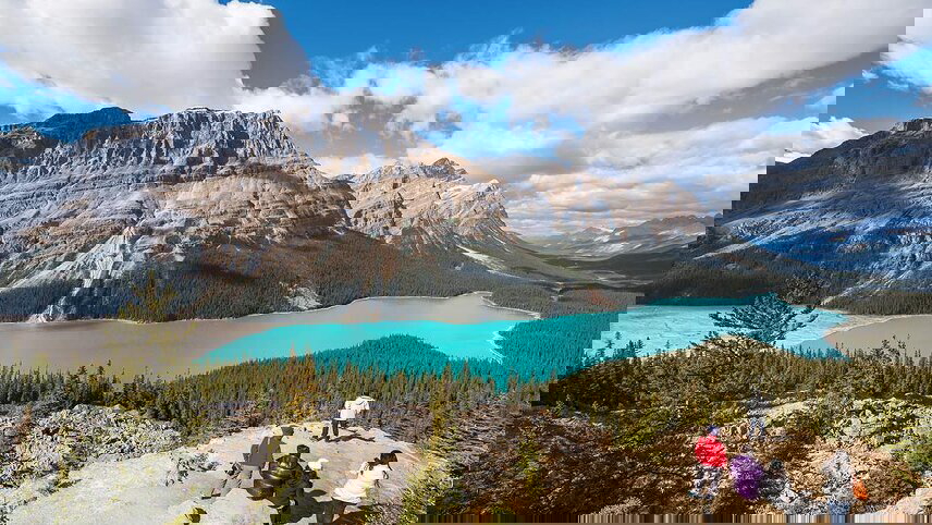 Hiking in the Canadian Rockies