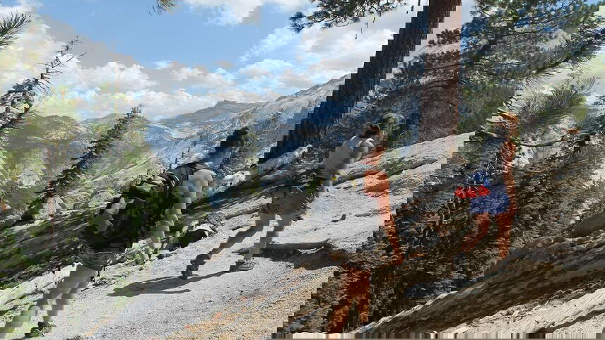 Hiking in Yosemite National Park