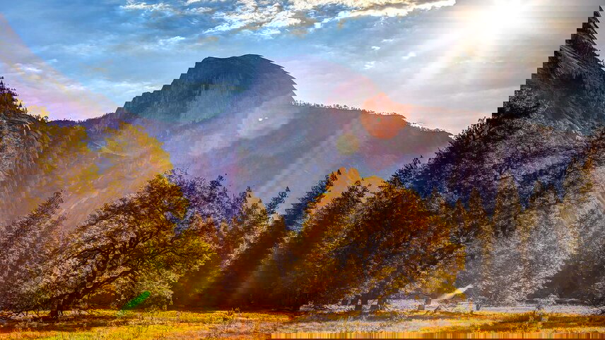 Hiking in Yosemite National Park