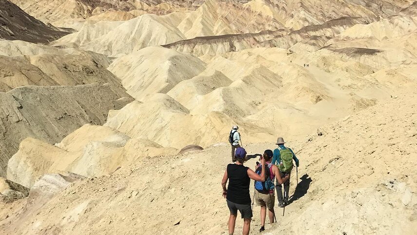 Hiking and Camping in Death Valley