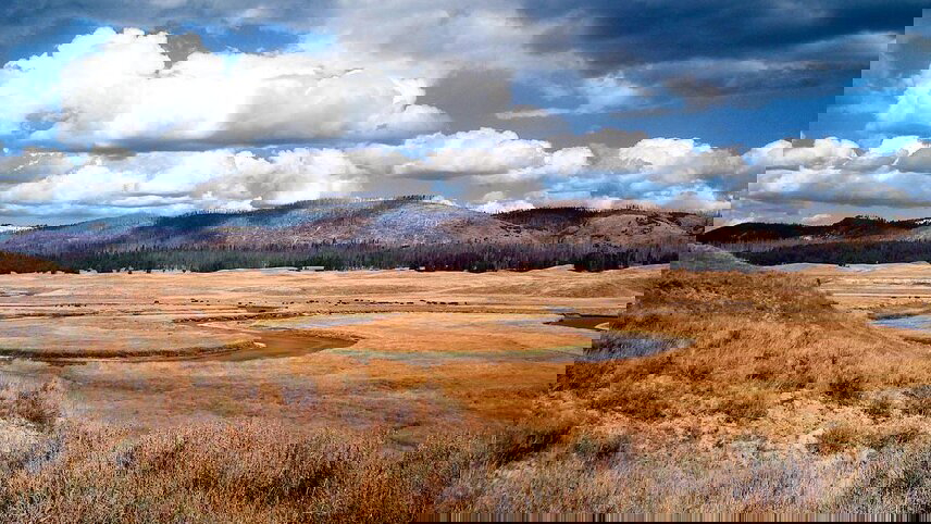 Hiking and Camping in Yellowstone