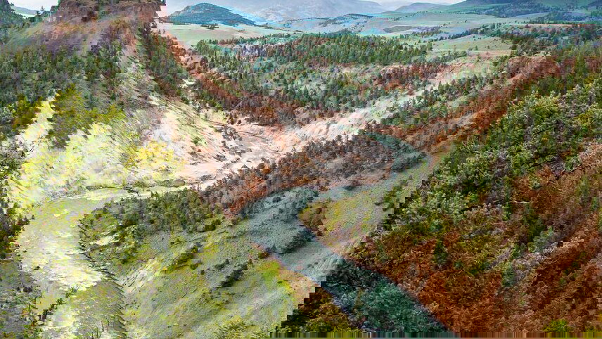 Hiking and Camping in Yellowstone