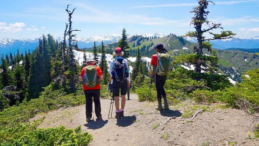 Hiking Washington's Olympic National Park and Mt Rainier