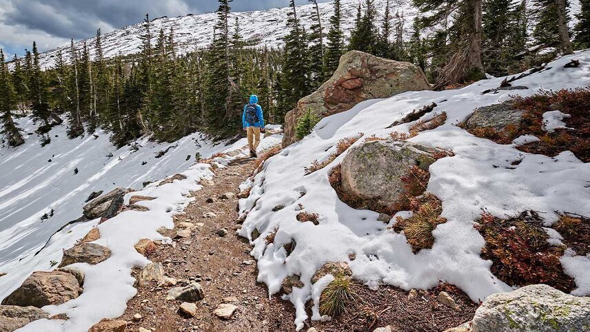 Winter Hiking and Snowshoeing in Rocky Mountain National Park