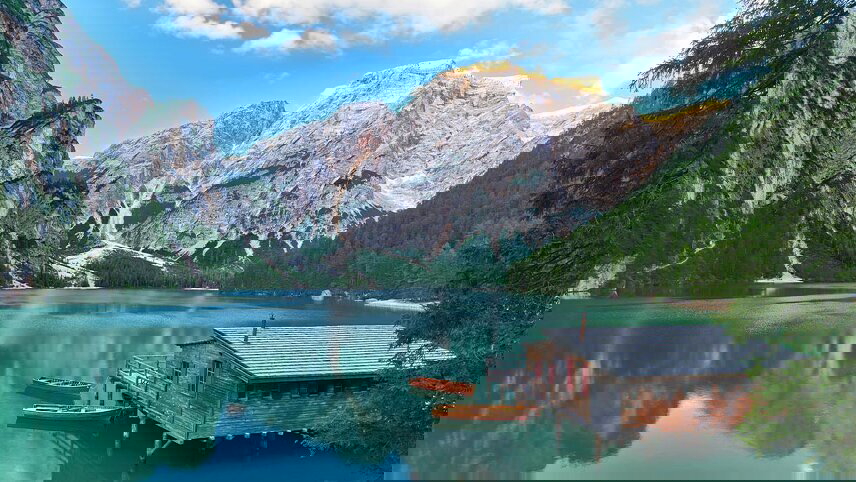 Hiking in the Dolomites