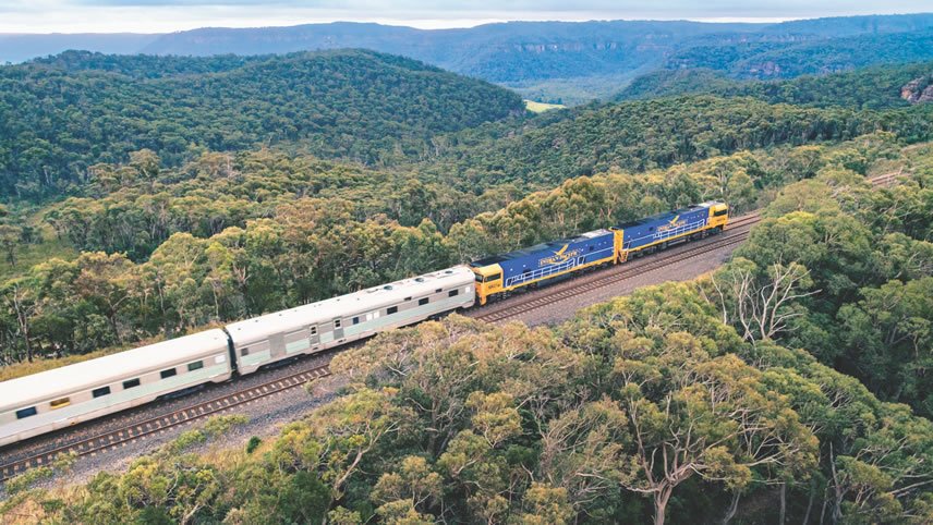 The Indian Pacific - Adelaide To Sydney