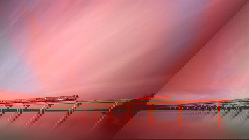 The Ghan Expedition with Charles Darwin Sunset Dinner Cruise