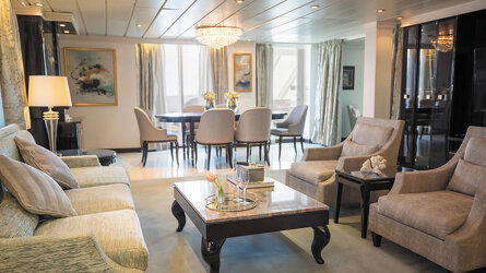 All Suite, All Balcony Accommodation