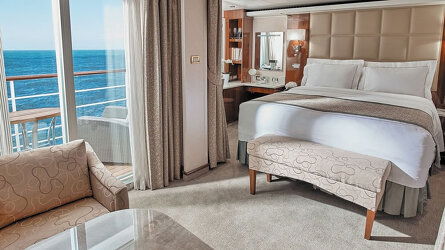 All Suite, All Balcony Accommodation