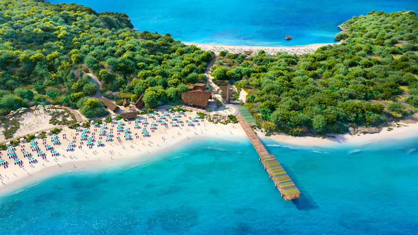 Beach day the South Pacific way at the Royal Beach Club Lelepa