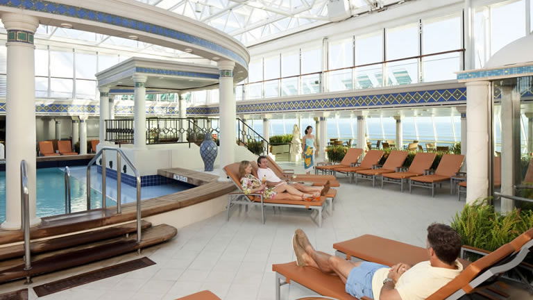 Solarium, Grandeur of the Seas, Royal Caribbean Solarium, Grandeur of the Seas, Royal Caribbean
