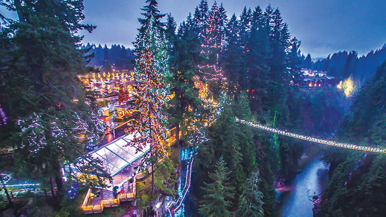 Christmas in the Rockies at Lake Louise